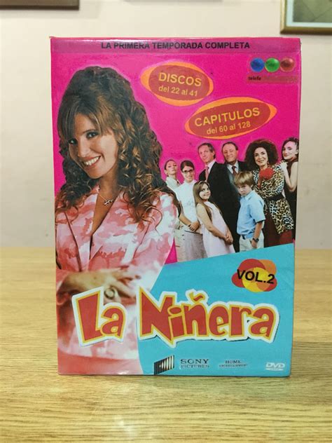 diseño la niñera argentina 1ra temporada en dvd book cover cover books