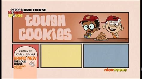 Loud House Tough Cookies Title Card Youtube