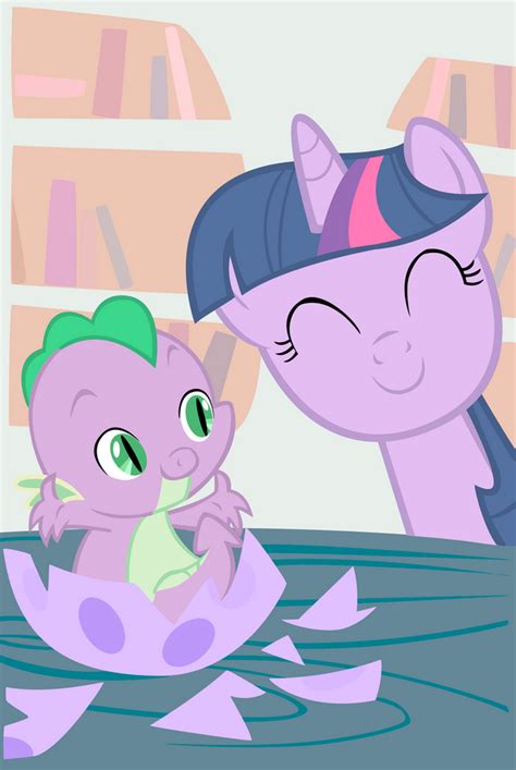 Twilight And Spike By Andy18 On Deviantart