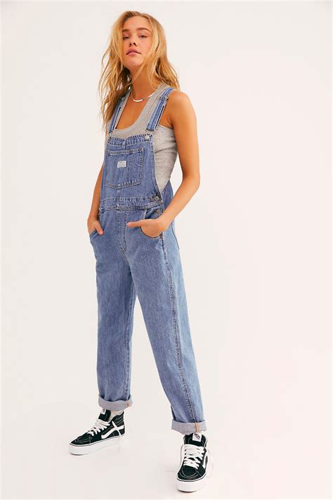 Levi Vintage Overall In 2020 Jean Overall Outfits Overalls Women