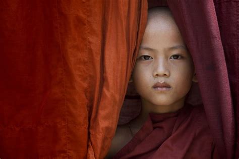 Novice Monk From Yangon Myanmar Smithsonian Photo Contest