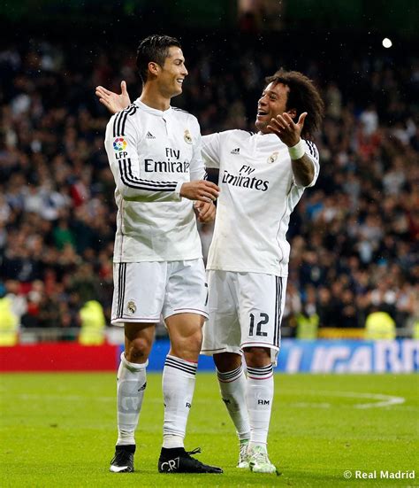 Cristiano ronaldo sees no need for juventus to raid real madrid for the likes of gareth bale or marco asensio, but ronaldo: Marcelo y Cristiano | Real madrid, Futebol, Madrid
