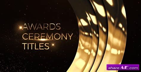 With this beautiful awards show after effects template. Awards » free after effects templates | after effects ...