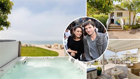 Mila Kunis And Ashton Kutcher Put Beachfront California Home On Airbnb