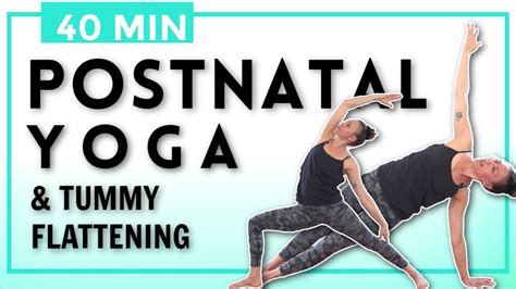 40 Min Postnatal Yoga For Strength And Flexibility With Diastasis Recti
