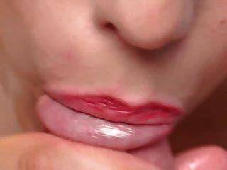 Sensual Teasing Close Up Blowjob With Precum And Cumshot Anybunny Com