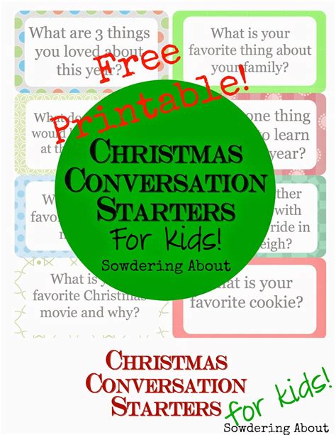 It's a passion for many. Christmas Conversation Starters | Conversation starters ...