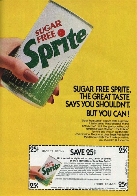 Pop Culture Vintage Diet Sodas From The 80s Like Dr Pepper Sprite