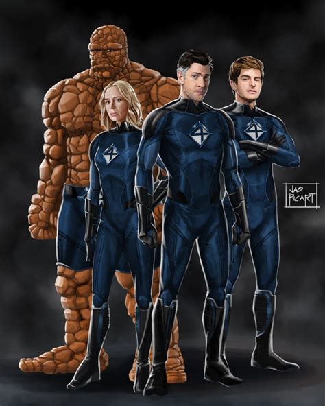 Jao Picarts Fan Art Of The Mcu Fantastic Four Fantastic Four Marvel