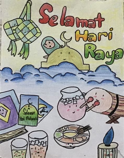 Pt 2 With Hari Raya Drawing Fandom