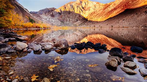 Convict Lake Autumn 4k Hd Nature 4k Wallpapers Images Backgrounds