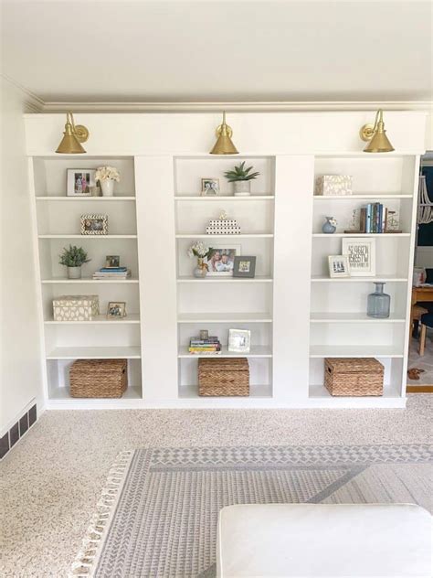 Ikea Billy Bookcase Hack Diy Built In Bookcase House Of Navy