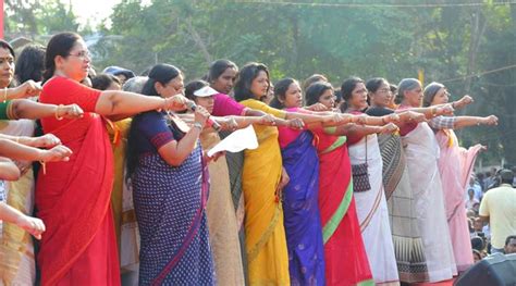 Womens Wall In Kerala Highlights Lakhs Of Women Line Up For ‘vanitha