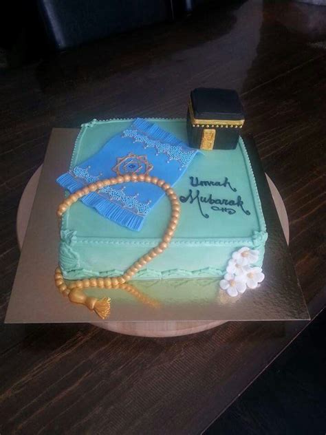 Umrah Mubarak Cake Gâteaux à Thème Fêtes Islamiques Gateau Aid