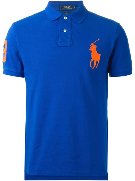 Shop men's polo and find everything from polo shirts and button down shirts to pants, jeans and the courtyard at ralph's, mr. Polo Ralph Lauren 'big Pony' Polo Shirt in Blue for Men - Lyst