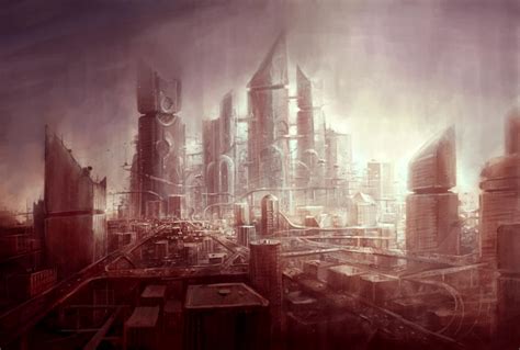 Scifi City By Yonaz On Deviantart