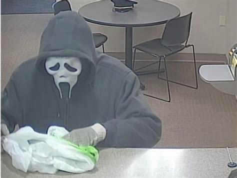 Police Seek Help Finding Scream Mask Robber