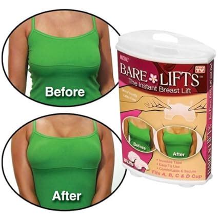 Jml Bare Lifts Backless Breast Boob Bra Cleavage Bust Shape Enhancer Instant Uplifting Lift Tit