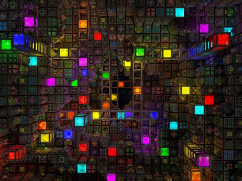 Colorful Abstract Cubes