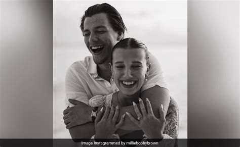 Stranger Things Millie Bobby Brown Gets Engaged To Her Boyfriend Jake