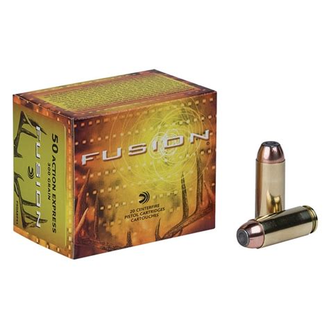 Federal Fusion 50 Ae Ammo 300 Grain Jacketed Hollow Point Ammo Deals