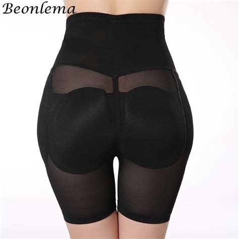 Beonlema Control Pants Butt Lifter Hip Up Padded Fake Ass Panties