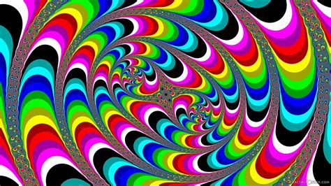 Colorful Fractal Abstract Trippy Pattern Hd Trippy Wallpapers Hd