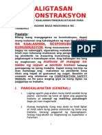 Changes in the chemical nature of the. Jad Construction Safety Manual ( Tagalog Version )