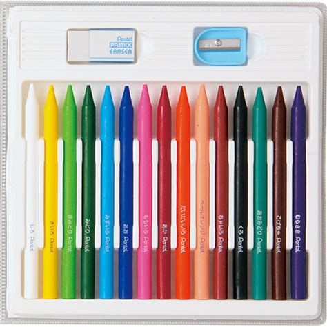 LOHACO - ぺんてる 小学校色えんぴつ（全芯色鉛筆） 基本12色＋3色 GCG1-12P3 1パック（15色入）