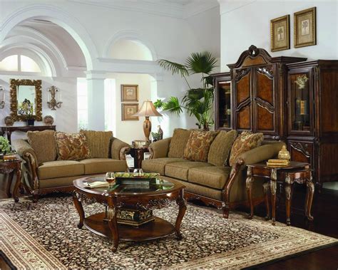 Matata Furniture Home Designs Classical Traditional Living Room Sets