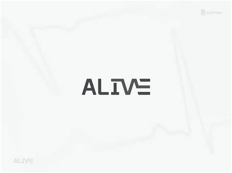 Alive Logo Wordmark Logo By Md Toriqul Islam On Dribbble