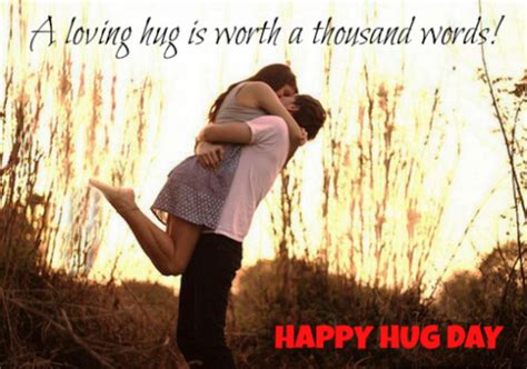 a loving hug is worth a thousand words