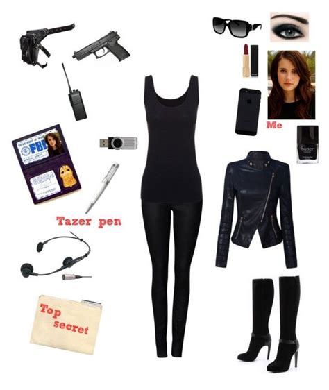 Secret Agent Fbi Agent Spy Outfit Detective Outfit Cute Outfits