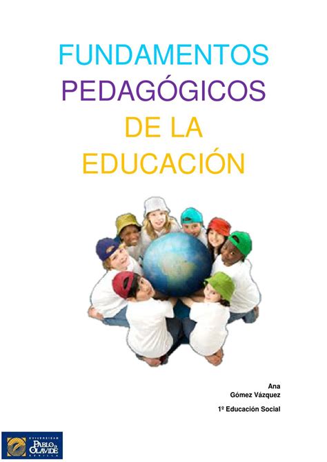 Fundamentos Pedagogicos De La Educacion By Ana Gomez Vazquez Issuu