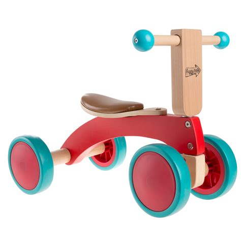 につき Lil Rider 2 In 1 Wooden Balance Bike And Push Tricycle Ride On Toy