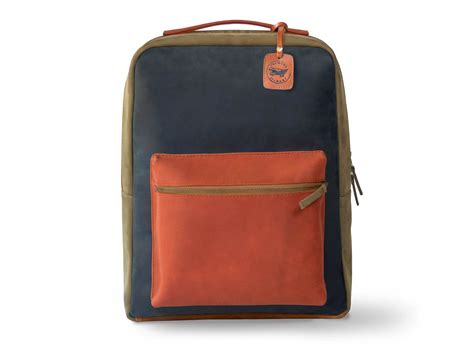 Jacques 777 Premium Customizable Leather Backpack Gadget Flow