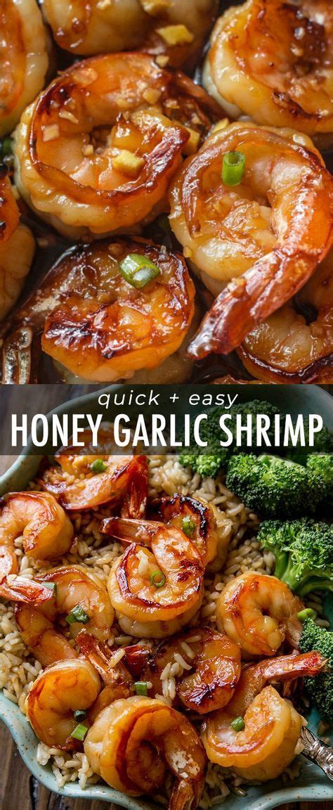 Place the peeled and deveined shrimp into a bowl or shallow plate and add 1/3 of the sauce. Easy, healthy, and on the table in about 20 minutes! Honey ...