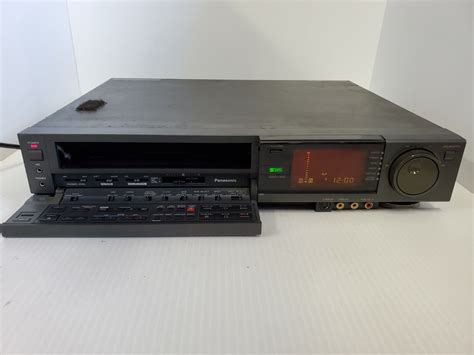 Panasonic Ag Hi Fi Super Multiplex S Vhs Vcr Tape Player Recorder