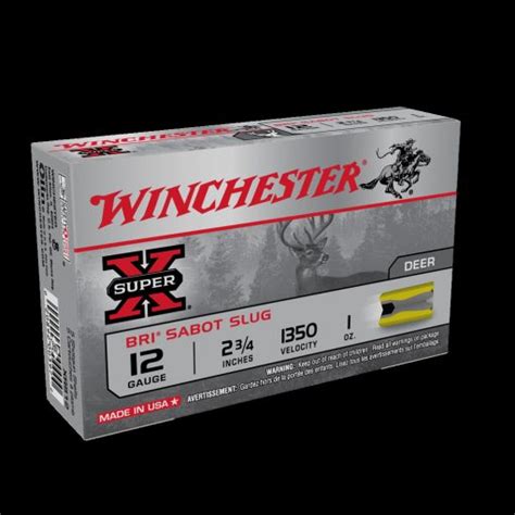 Winchester Super X Shotshell Bri Gauge Oz Centerfire Shotgun