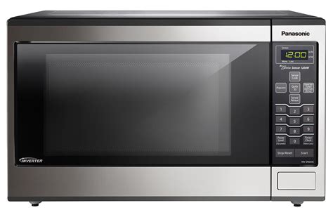 Inverter technology of this microwave oven delivers microwave energy in a way that allows delicate foods to simmer without overcooking. Panasonic NNSN643S - 1.2 cu. ft. Countertop/Built-In ...