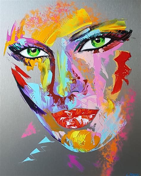 View 20 Tableau Peinture Visage Femme Abstrait