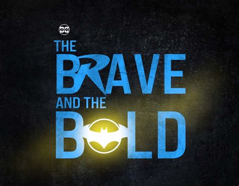 Dc Studios The Brave And The Bold Logo Theimaginativehobbyist