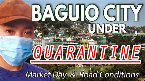 Baguio City Under Quarantine A Quick Drive Around Town Youtube