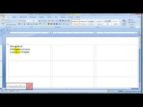 If you're using adobe reader, the statement will open in a new window. How to create labels the EASY way - YouTube