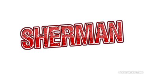 Sherman Logo Free Name Design Tool From Flaming Text