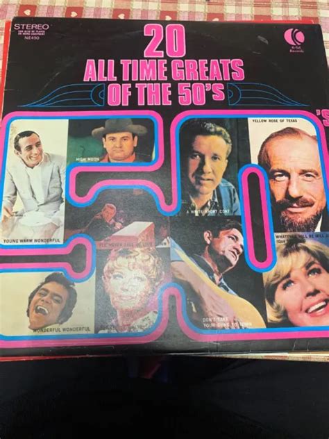 All Time Greats Of The S Various Artists K Vinyl Ktel Ne