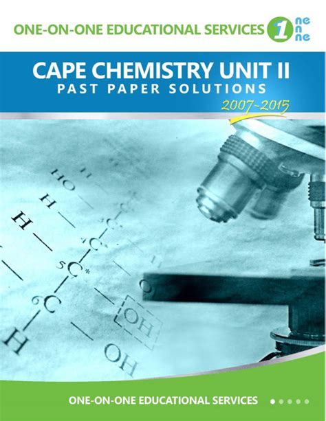 Cape Chemistry Unit 2 Paper 2 2007 2015 Answers Pdfcoffeecom