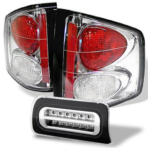 For 94 04 Chevy S10 Gmc Sonoma 96 00 Hombre Tail Lights 3rd Led Brake