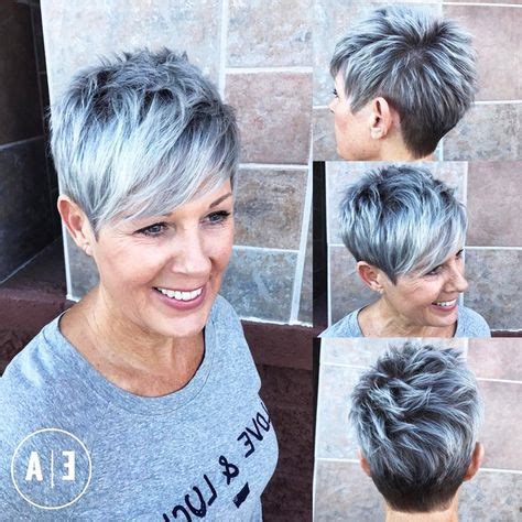 Finde den passenden salon in deiner umgebung. Graue kurzhaarfrisuren damen - Beliebte Frisuren 2020