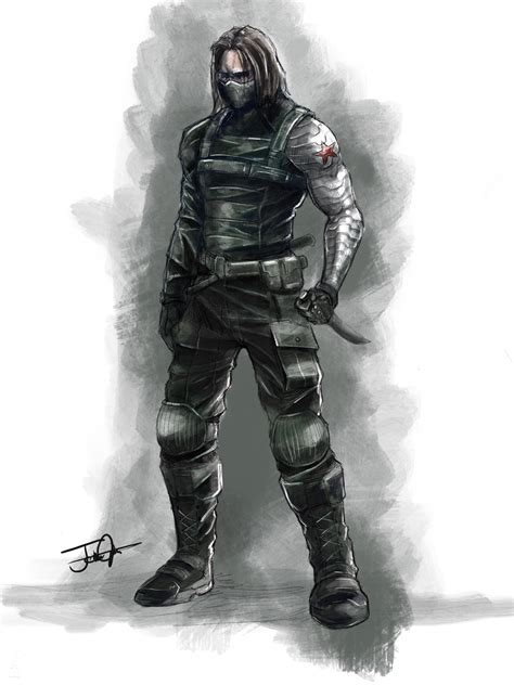 The Winter Soldier By Jfivemedia On Deviantart